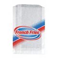 Value Brand Printed French Fry Bags, 5 1/2 x 1 x 8", PK1000 E-7175