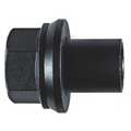 Ame Skirted Sleeve Nut, M22-1.5 Sleeve Nut, Material: Steel, Aluminum 58035