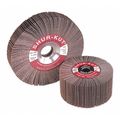 Superior Abrasives Flap Wheel Unmount, 6x1x1, A/O, Grit 120 A008343