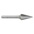 Sgspro Carbide Bur, 1/2" dia., 1/4" Shank, SM5 15603