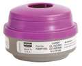 Honeywell North Combination Cartridge/Filter, AG, P100, Magenta, White, 1 PR, NIOSH 7582P100L