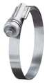 Zoro Select Hose Clamp, 1-3/4 to 2-5/8In, SAE 262, PK10, Screw Size: 3/8 in 4125070