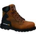 Carhartt Size 12 Men's 6 in Work Boot Steel Work Boot, Brown CMW6220 12W