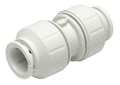 John Guest Coupling, 3/4 In. CTS, PEX, White PEI0428