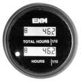 Enm Hour Meter, LCD, 80-265 VAC, Flush Mount PT1210G0
