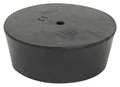 Zoro Select Stopper, 39mm, Rubber, Black 14-1H