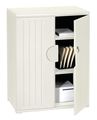 Iceberg Storage Cabinet, 46"H x 36"W x 22"D, HDPE Platinum 92563