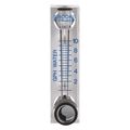 Brooks Flowmeter, Water, 1 to 10 GPH, Viton Seal 2510A2L20SVVT
