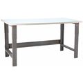 Benchpro Bolted Workbenches, ESD Laminate, 60" W, 30" to 36" Height, 1600 lb., Straight RD2460