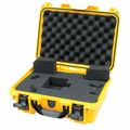 Nanuk Cases Yellow Protective Case, 15.8"L x 12.1"W x 6.8"D 915S-010YL-0A0