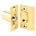 Primeline Tools Ball Catch and Strike, 1 in. x 2-1/4 in., Steel, Brass Plated Finish (2 Pack) MP9132