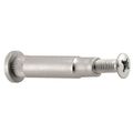 Primeline Tools Barrel Nut and Bolt Set, Fits 1-3/8 in. to 1-3/4 in., Steel, Zinc-Plated, Phillips (1 Set) MP4662