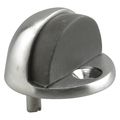 Primeline Tools Dome Type Door Floor Stop, 1 in. Tall, Satin Chrome Plated Brass (Single Pack) MP4544