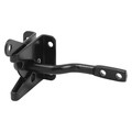 Primeline Tools Gate Latch and Strike Set, 1-7/8 in. x 1-9/16 in., Steel, Painted Black (Single Pack) MP18517