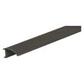 Primeline Tools Glass Retainer Strips, 9/32 in. x 1/2 in. x 72 in., Rigid Vinyl, Black (25 Pack) MP7810