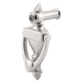 Primeline Tools Door Knocker and Viewer, 1/2 in. Bore, 160-Degree View Angle, Satin Nickel (Single Pack) MP4605