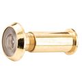 Primeline Tools Door Viewer, 190 Degree, 9/16 in. Diameter, Brass Finish (2 Pack) MP4020-2