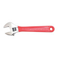 Maxpower Wrench, Adjustable, Chrome, Red-Dipped, 15" 00605