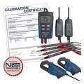 Reed Instruments Dual Input True RMS AC Voltage/Current Datalogger with NIST Calibration Certificate R5003-NIST