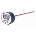 Reed Instruments 4-3/4" Stem Digital Pocket Thermometer, -40 Degrees to 450 Degrees F R2000