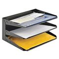 Mmf Industries Horizontal Organizer, 3-Tier, Ltr Size 2643004