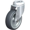 Blickle Kingpin Swivel Caster, TPR, 5", 265 lb. LKRA-TPA 126G