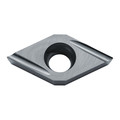 Kyocera Diamond Turning Insert, Diamond, 1/4", 55  Degrees, 0.0039" DCGT21502FRUKW10