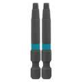 Makita SQ3, Square, Power Bit, 2", PK2 A-96718