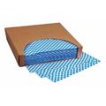 Crownhill Grease Resistant Paper Sheets, Blue Checkered, 12 x 12", PK1000 F-3723