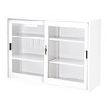 Shuter Storage Cabinet, Glass Doors, 46" 1010022