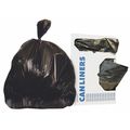 Heritage Trash Bag, 24X23, Black, 0.9Mil, LLDPE, PK500 H4823TK