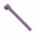 Nsi Industries Cable Tie Purple 8" 40LB, PK100 840-7