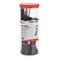 Nsi Industries Cable Tie Canister, PK Black Asst, PK100 CTP-650B
