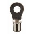 Nsi Industries 16-14 AWG Non-Insulated Ring Terminal #10 Stud, Seam: Butted HTR16-10