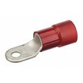 Nsi Industries 2 AWG Nylon Ring Terminal 1/4" Stud R2-14N