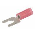 Nsi Industries 22-18 AWG Nylon Locking Spade Terminal #8 Stud S22-8N-L