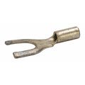Nsi Industries 8 AWG Non-Insulated Spade Terminal #10 Stud S8-10