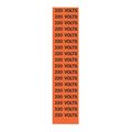 Nsi Industries Voltage Marker Card 220 Volts VM-C-5