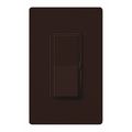 Lutron Dimmers, Diva, CFL/LED, Brown DVCL-153P-BR