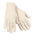 Mcr Safety Gloves, 13 Gauge, Cotton Nat L, PR 9613LM
