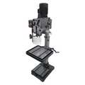 Jet Floor Drill Press, Geared Head Drive, 2 hp, 240 V, 20 in Swing, 12 Speed 354026