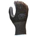 Showa Cut Resistant Gloves, Gray/Black, M, PR S-TEX541M-07