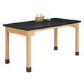 Diversified Spaces Rectangle Table, 60" X 30", Wood Top P714LBB30N-ADA