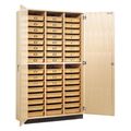 Diversified Spaces Maple Storage Cabinet, 48 in W, 84 in H TTC-48