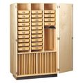 Diversified Spaces Maple Storage Cabinet, 48 in W, 84 in H DTC-5