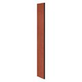 Salsbury Industries End Panel, Flat Top, 15" Wx60" H, Cherry 33300CHE