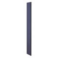 Salsbury Industries End Panel, Flat Top, 15" Wx72" H, Blue 33330BLU