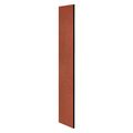 Salsbury Industries End Panel, Flat Top, 18" Wx60" H, Cherry 33303CHE