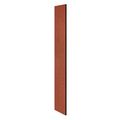 Salsbury Industries End Panel, Flat Top, 18" Wx72" H, Cherry 30033CHE