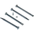 Vestil Concrete Screw, Flat, 1.625 L, Steel 4 PK AS-HDA-12-4PK